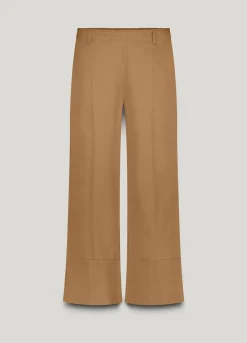 Online 7/8 length trousers with slit Hosen & Jumpsuits