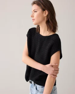 Online Ajour boxy top Oberteile & T-shirts