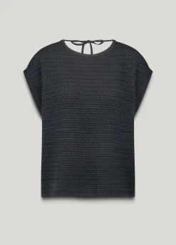 Online Ajour boxy top Oberteile & T-shirts