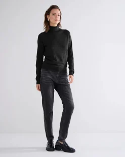 Hot Basic polo neck jumper Basics|Pullover & Westen