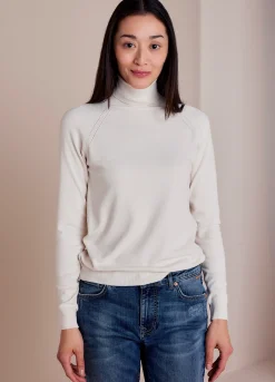 Outlet Basic polo neck jumper Basics|Pullover & Westen