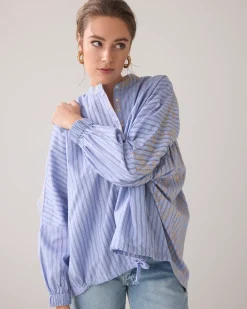 Hot Blouse in a metallic pattern Blusen