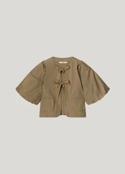 Best Blouse jacket with bow fastening Blusen