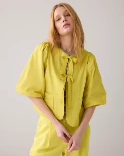 Clearance Blouse jacket with bow fastening Blusen