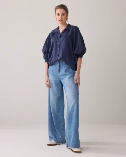 New Blouse with bat sleeves Blusen