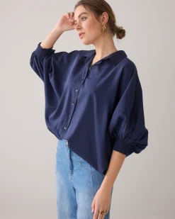 New Blouse with bat sleeves Blusen
