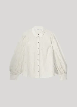 New Blouse with 3D flowers Blusen