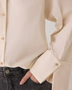 Hot Blouse with wide cuffs Blusen