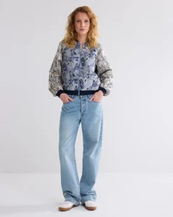 Clearance Bomber jacket jacquard Basics|Blazer & Jacken