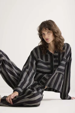 Outlet Boxy blouse 100% linen Blusen