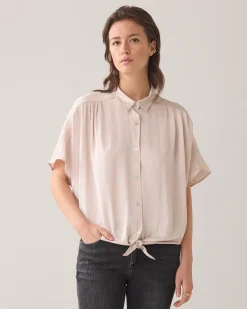 Best Boxy blouse with bow detail Blusen
