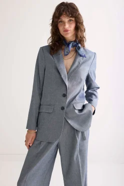 Hot Boyfriend blazer in a linen blend Blazer & Jacken