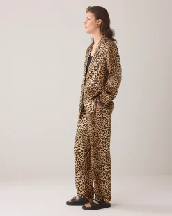 Discount Boyfriend blazer panther print Blazer & Jacken