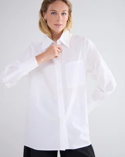 Clearance Classic button-down blouse Blusen|Basics