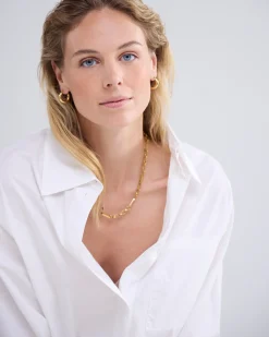 Clearance Classic button-down blouse Blusen|Basics