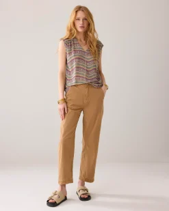 Discount Cocoon-fit trousers in lyocell blend Hosen & Jumpsuits