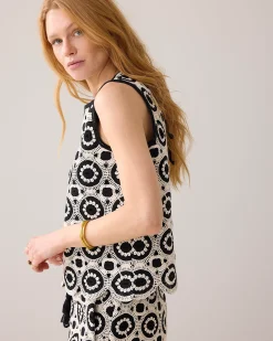 Clearance Crocheted boxy top Oberteile & T-shirts