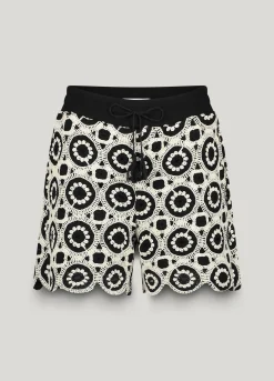 Fashion Crocheted shorts Shorts