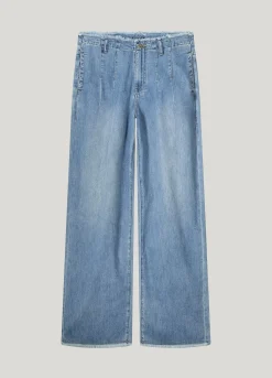 Sale Denim palazzo trousers Jeans|Hosen & Jumpsuits
