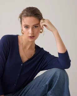 Discount Fine-knit cardigan Pullover & Westen