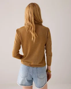 Clearance Fine-knit cardigan with lurex Pullover & Westen