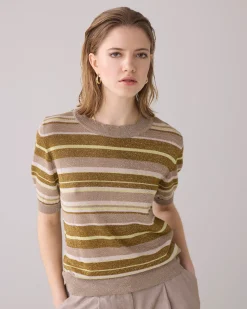 Best Fine-knit jumper with lurex Pullover & Westen