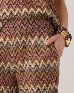 Sale Flared trousers zigzag Hosen & Jumpsuits