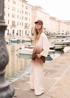 Online Flowy dip-dye trousers Hosen & Jumpsuits