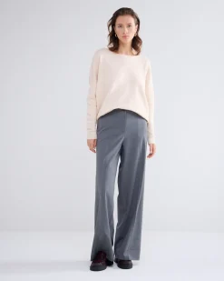 Online Flowy wide-leg trousers Basics