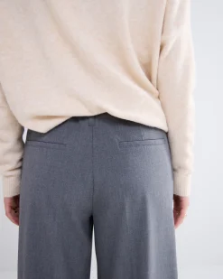 Online Flowy wide-leg trousers Basics