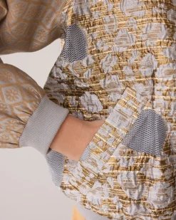 Outlet Jacquard bomber jacket Blazer & Jacken