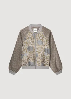 Outlet Jacquard bomber jacket Blazer & Jacken