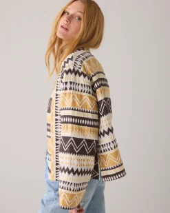 New Jacquard kimono jacket Blazer & Jacken