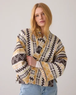 New Jacquard kimono jacket Blazer & Jacken