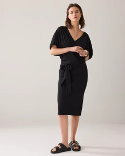 Sale Jersey wrap dress Kleider