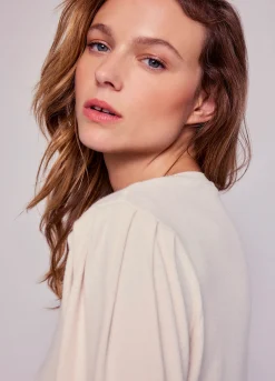 Hot Jumper with puff sleeves Basics|Pullover & Westen