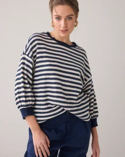 Online Knitted jumper with waffle structure Pullover & Westen