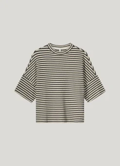Hot Knitted top with stripes Oberteile & T-shirts