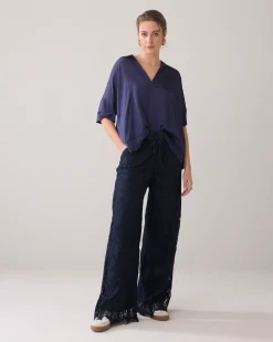 Online Lace lined trousers Hosen & Jumpsuits