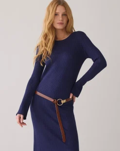 Clearance Leather belt with button fastening Zubehör