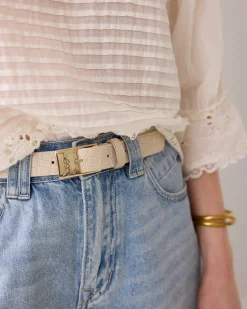 Sale Leather crocodile pattern belt Zubehör