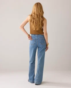 Online Light flared jeans Hosen & Jumpsuits|Jeans