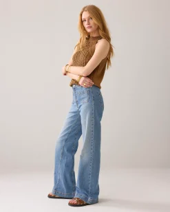 Online Light flared jeans Hosen & Jumpsuits|Jeans