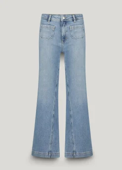 Online Light flared jeans Hosen & Jumpsuits|Jeans