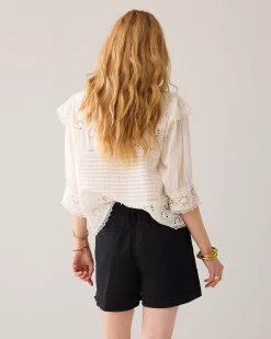 Sale Linen-blend shorts Shorts