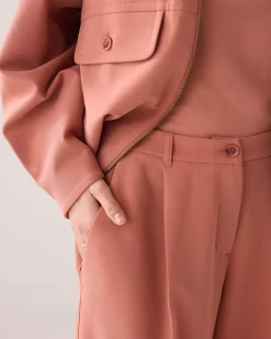 Sale Loose-fitting bomber jacket with flap pockets Blazer & Jacken