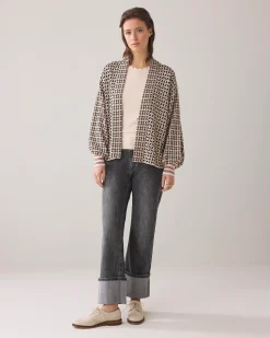 Discount Luxury jacquard kimono cardigan Pullover & Westen