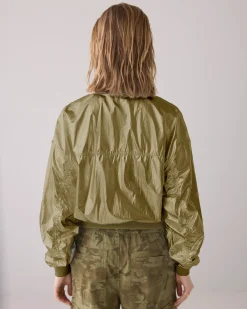 Fashion Metallic bomber jacket Blazer & Jacken