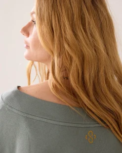 Fashion Off-shoulder sweatshirt Pullover & Westen