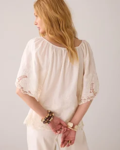 Best Open-knit cotton top Oberteile & T-shirts